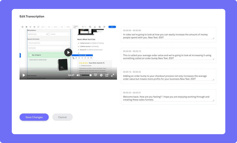 Course Ai Transcription