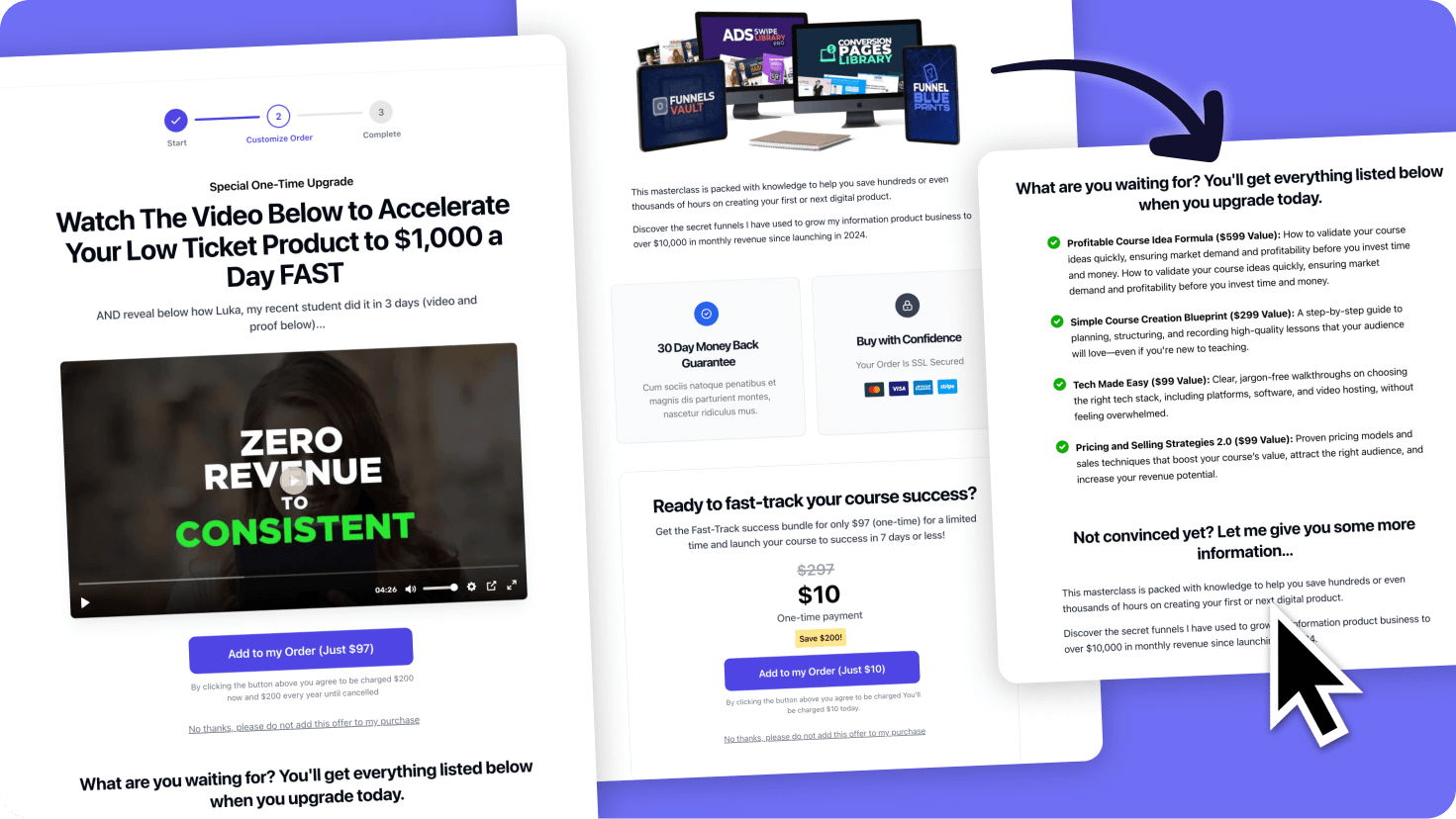 Course Upsells 3