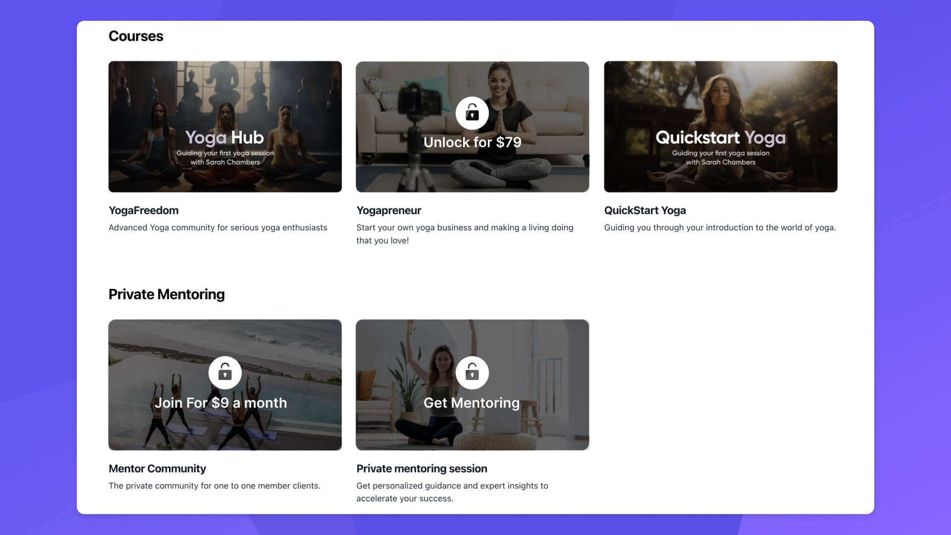 Course Cross-sells Course Cross-sells