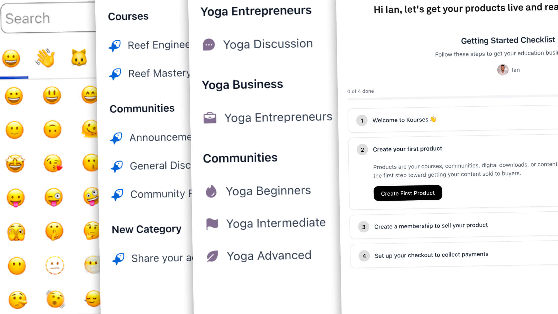 What's New in Kourses - And Cross-Selling Is Coming