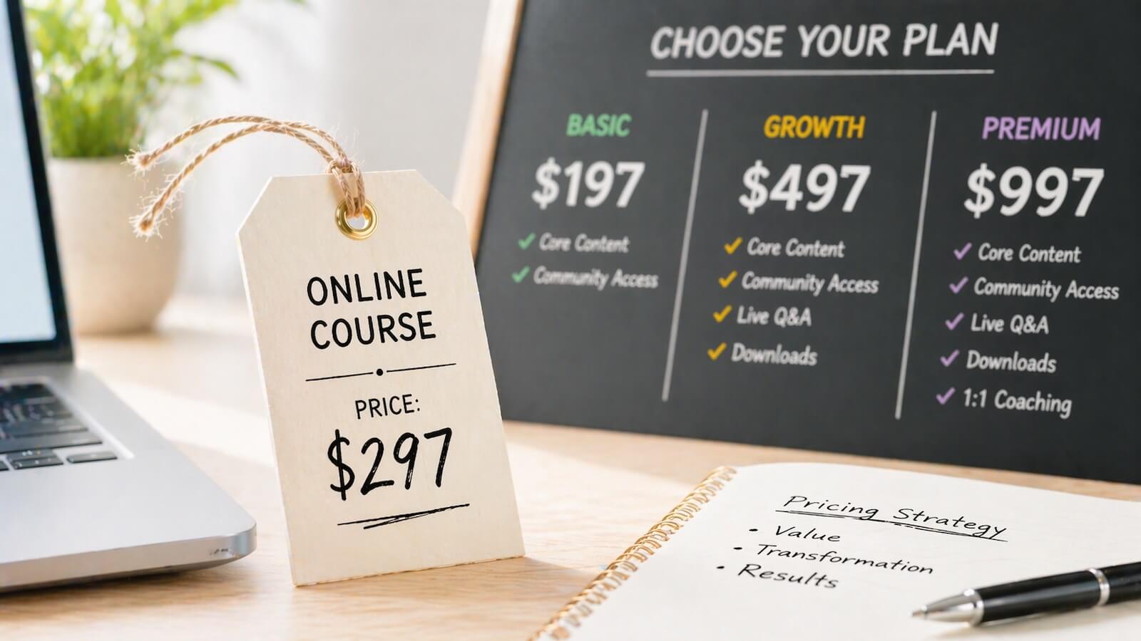 How to Price an Online Course in 2026 (With Real Numbers)