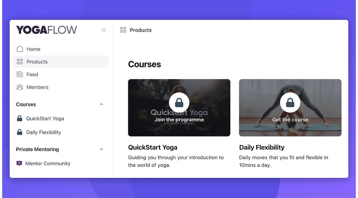 Locked Courses