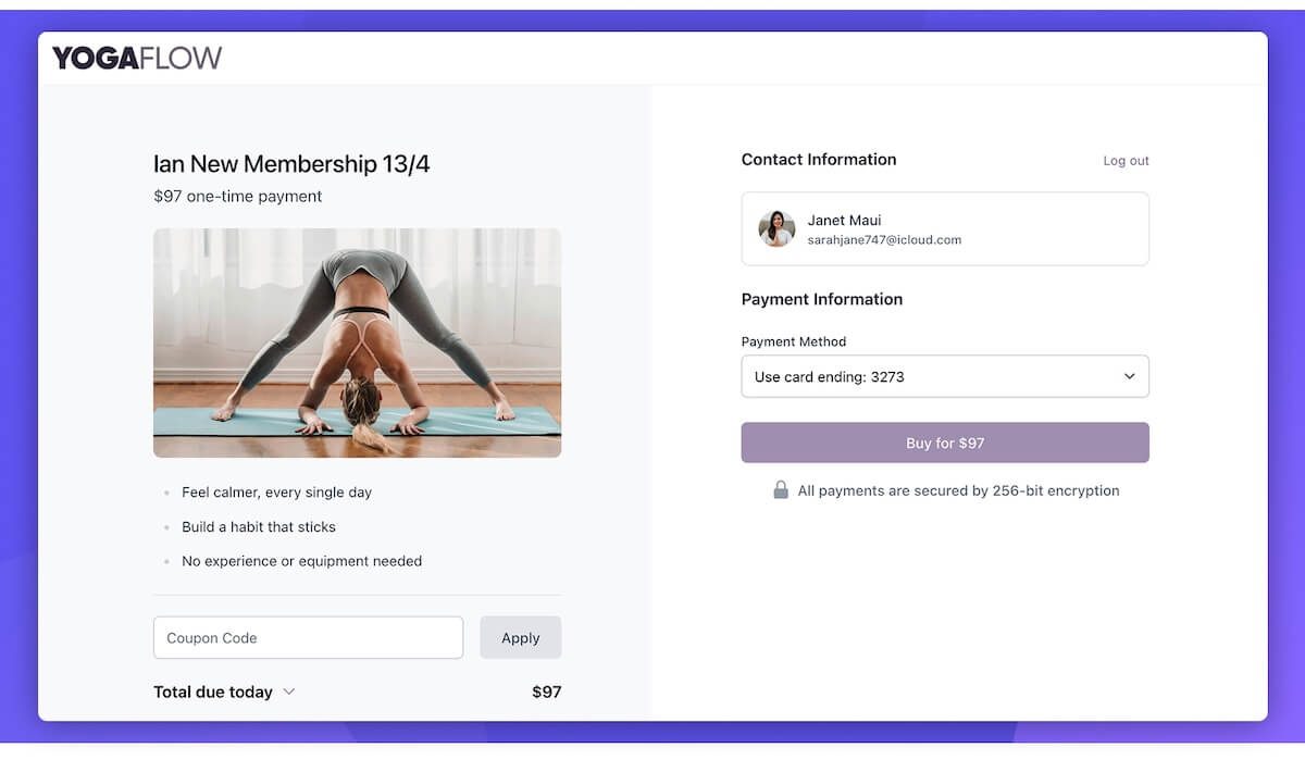 Tokenised Course Payments