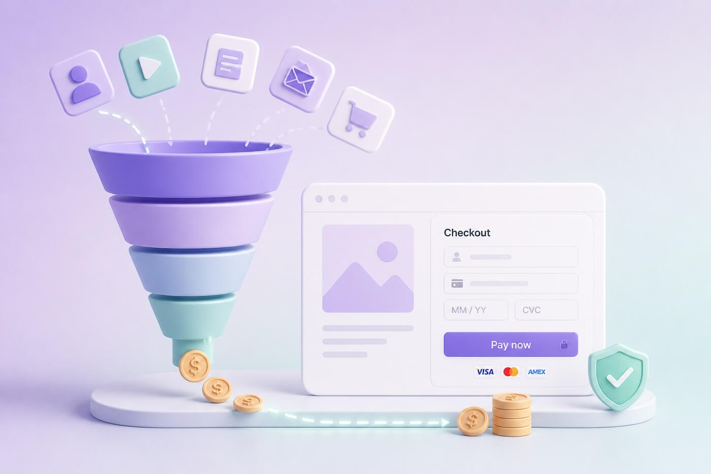 Digital product checkout optimization