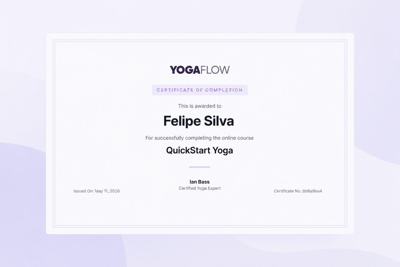 Course Certificate 1