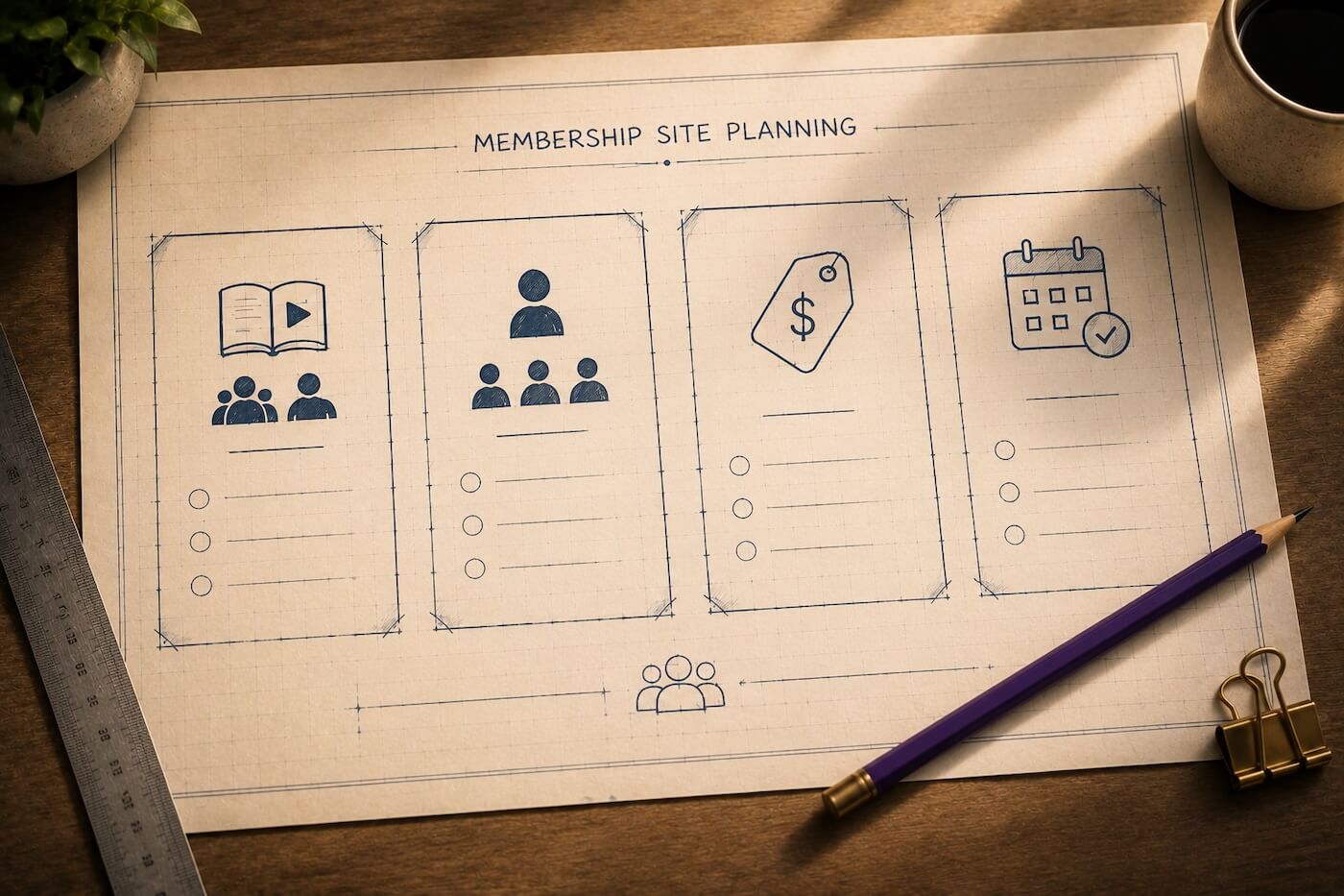 create a membership site 2